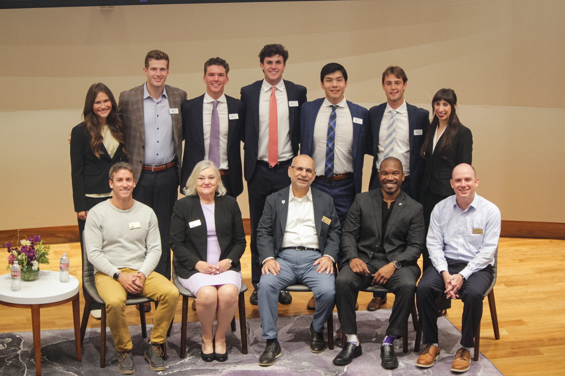 N.A.I.L. members and Neeley faculty after a cohort session